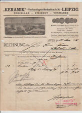 Rechnung 1925 leipzig gebraucht kaufen  Großpostwitz/O.L.