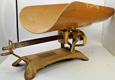 Antigo? Balança de bebê vintage Detecto Scales Inc. tipo feixe madeira comprar usado  Enviando para Brazil