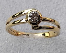 Bague or750 diamant d'occasion Bague or750 diamant d'occasion  Massy