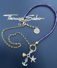 Thomas sabo perlenkette gebraucht kaufen  Billigheim-Ingenh., Birkwlr., Eschbach