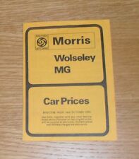 Morris wolseley price for sale  FAREHAM