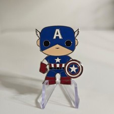 Emblema de broche Capitão América Loungefly Pop Marvel Avengers mistério cego comprar usado  Enviando para Brazil