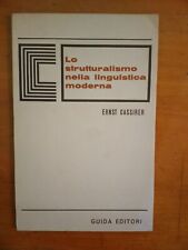 Ernst cassirer strutturalismo usato  Italia