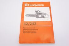 Husqvarna 242 mode d'occasion  Bourgoin-Jallieu
