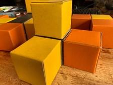 Vintage SOMA Cube Puzzle od Quadro Enterprises – tekturowy teaser mózgu, USA na sprzedaż  Wysyłka do Poland