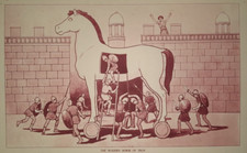 Troy horse print for sale  OSWESTRY
