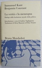 Immanuel kant benjamin usato  Genova