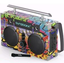 BUMPBOXX ULTRA PLUS + Bateria Recarregável Bluetooth Graffiti Boombox com Microfone, usado comprar usado  Enviando para Brazil