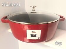 Staub round cocotte for sale  Somers