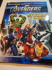 The Avengers: a Mighty Sticker Book Paperback DBG VG+/EX B2 comprar usado  Enviando para Brazil