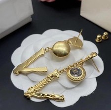 Versace medusa earrings for sale  ROMFORD