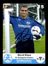 Bernd klaus autogrammkarte gebraucht kaufen  Bad Neustadt-Umland