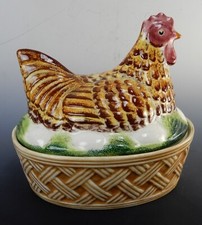 Ceramic hen laying for sale  Loves Park