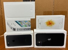Lote de (5) caixas vazias para iPhone Apple com acessórios iPhone 11, 4s, 7, 6, SE comprar usado  Enviando para Brazil