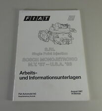 Schulungsunterlage fiat einspr gebraucht kaufen  Jever