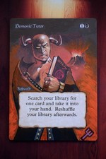 Demonic tutor magic for sale  Wauconda