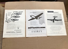 Fairey gannet for sale  WOLVERHAMPTON