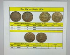 inventario monete San Marino vecchia monetazione 1864 1938 PDF   comprar usado  Enviando para Brazil