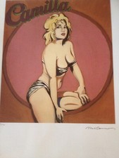 Mel ramos litografia usato  Cagliari
