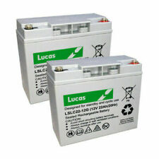 Lucas 12v 22ah for sale  GLASGOW
