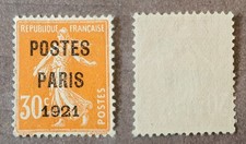 Préoblitéré postes paris d'occasion  Charlieu