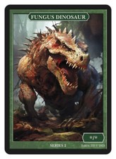 Ficha de dinosaurio hongo fichas Givemana Warhammer Magic the Gathering Magic The Gathering Magic The Gathering segunda mano  Embacar hacia Mexico