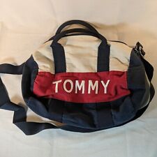 Usado, Bolsa tiracolo TOMMY Hilfiger de lona Shoudler vermelha azul 6922644 assinatura comprar usado  Enviando para Brazil