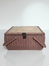 basket fabric wicker lined for sale basket fabric wicker lined for sale Hamilton