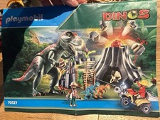 Playmobil 70327 vulkanausbruch gebraucht kaufen  Straelen