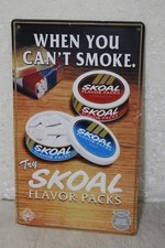 Vintage skoal metal for sale  Waynesville