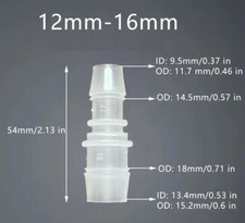 12mm 16mm schlauchadapter gebraucht kaufen  Reutlingen