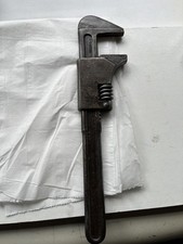 Vintage adjustable wrench for sale  BURNLEY