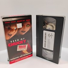 Seed of Chucky (2005) Unrated Version VHS DEMO SCREENEr TAPE! Rogue Ultra Rare comprar usado  Enviando para Brazil