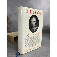 Bibliothèque pléiade diderot d'occasion  Vernaison