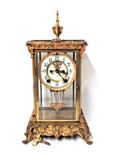 Antique ansonia crystal for sale  Anna