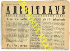 Architrave. mensile politica usato  Italia