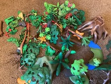 Playmobil wald bäume gebraucht kaufen  Argenbühl