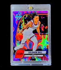 BOLA SOLO NOVATO REFRATOR DE LAVA ROXO HOLO Bowman Cromado Não Automático - UCONN comprar usado  Enviando para Brazil