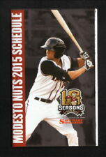 Modesto Nuts--David Dahl--2015 Pocket Schedule--Doctors Medical Center--Rockies  comprar usado  Enviando para Brazil