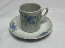CONJUNTO DE PRATO DE COPO DE FLORES SCHMIDT PORCELANA Bergerson porcelana brasileira 1 comprar usado  Enviando para Brazil