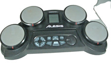 Kit compacto Alesis 4 portátil 4 almofadas kit de bateria eletrônica de mesa com adaptador CA, usado comprar usado  Enviando para Brazil