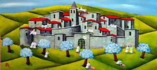 Quadro naif acriclico usato  Modena