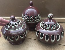 Three maroon earthy for sale  Preston