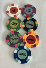 Fiches poker classiche usato  Spedire a Italy