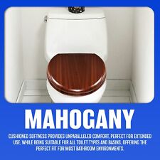 Toilet seat mahogany for sale  BIRMINGHAM