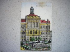 251) Pocztówka Poczta Polowa 1916 WARSZAWA Warszawa POLSKA - Gymnasium & Kopernik De na sprzedaż  Wysyłka do Poland