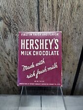 Usado, 1950S Hershey’s chocolate ao leite 24 barras caixa superior e inferior display de varejo comprar usado  Enviando para Brazil