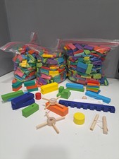Hape wooden dominoes for sale  Norwich