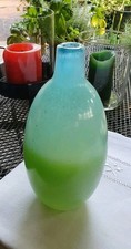 Murano vase seegrün gebraucht kaufen  Schallbach