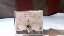 Voltmetro analogico pannello usato  Castiglion Fiorentino